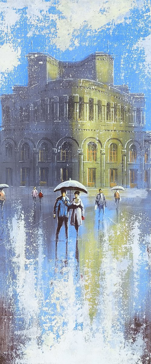 A Walk the Opera Square by Aram Movsisyan