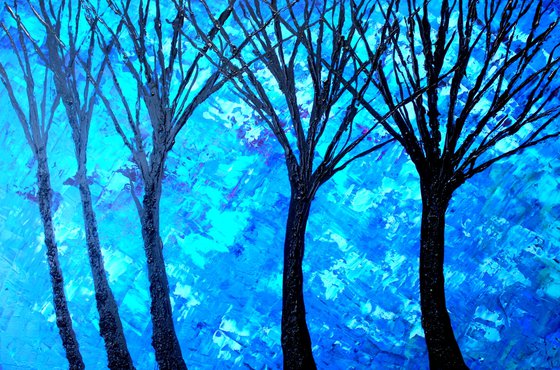 Blue Trees I
