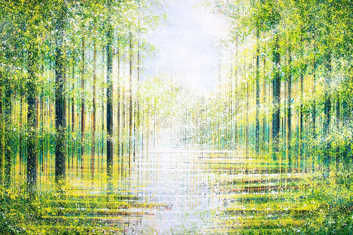 Summer Forest In Bright Light by Marc Todd