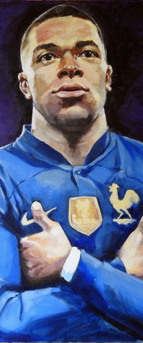 Kylian Mbappé by Irina Ushakova