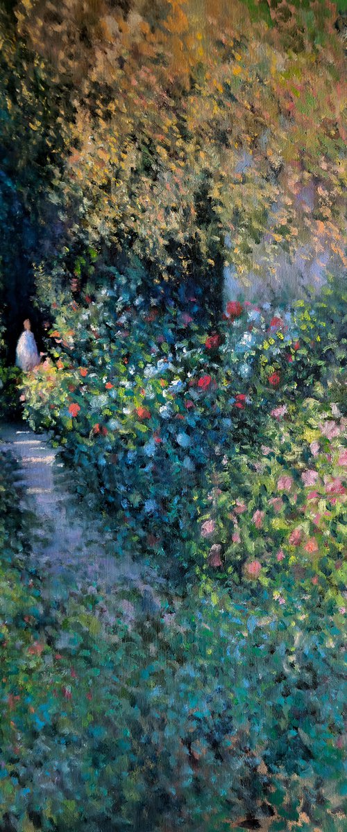 In the Rose Garden by Pascal Giroud