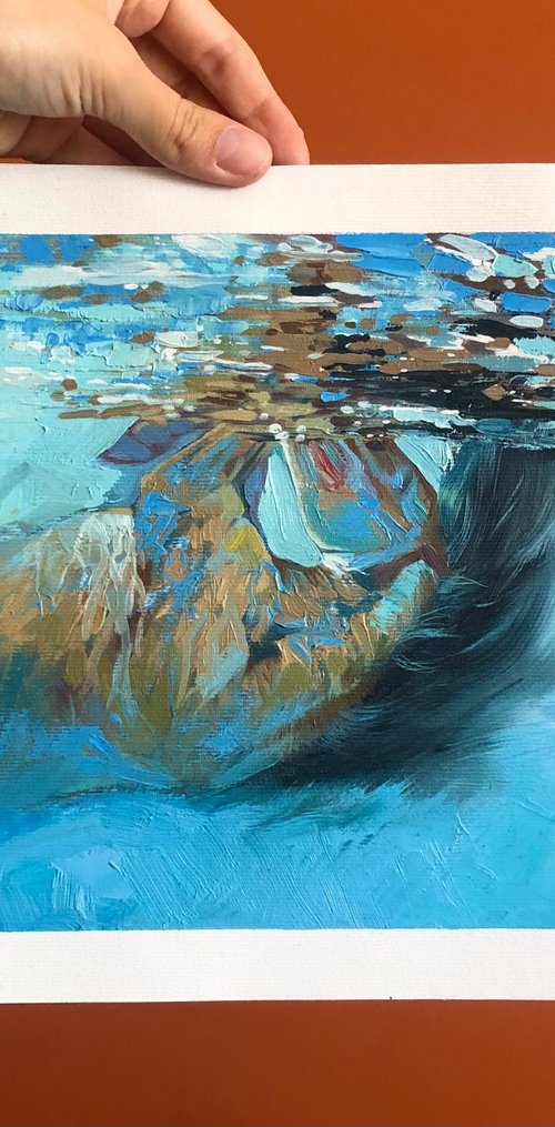 Sea summer horse IІI by Anastasia Parfilo