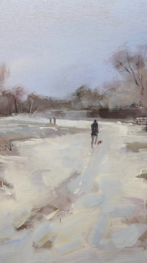 Winter walk. by Tom Cringle