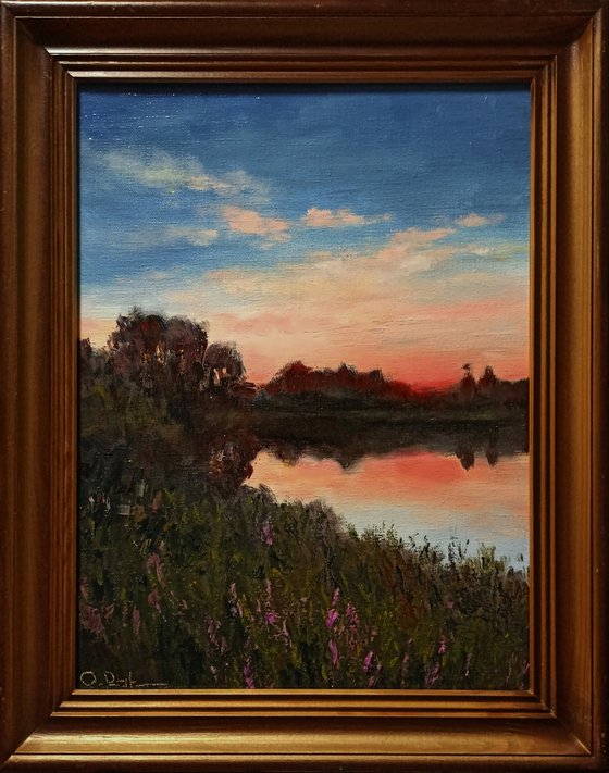 Evening by the lake