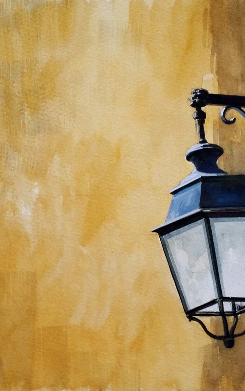 Uzes Streetlamp by D. P. Cooper