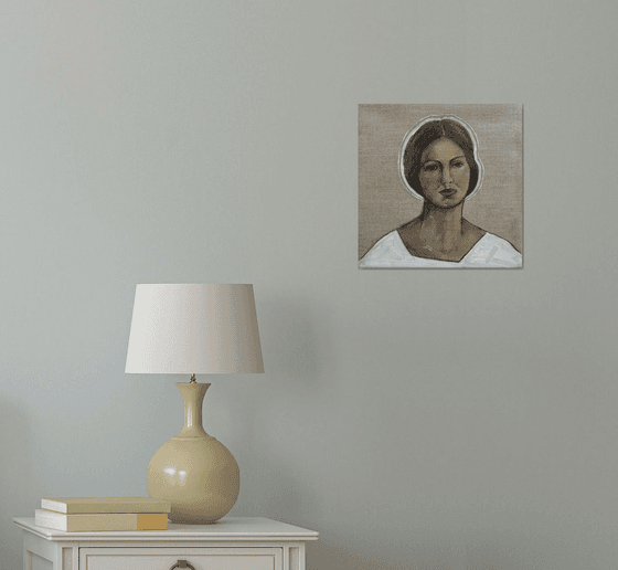 Girl in White