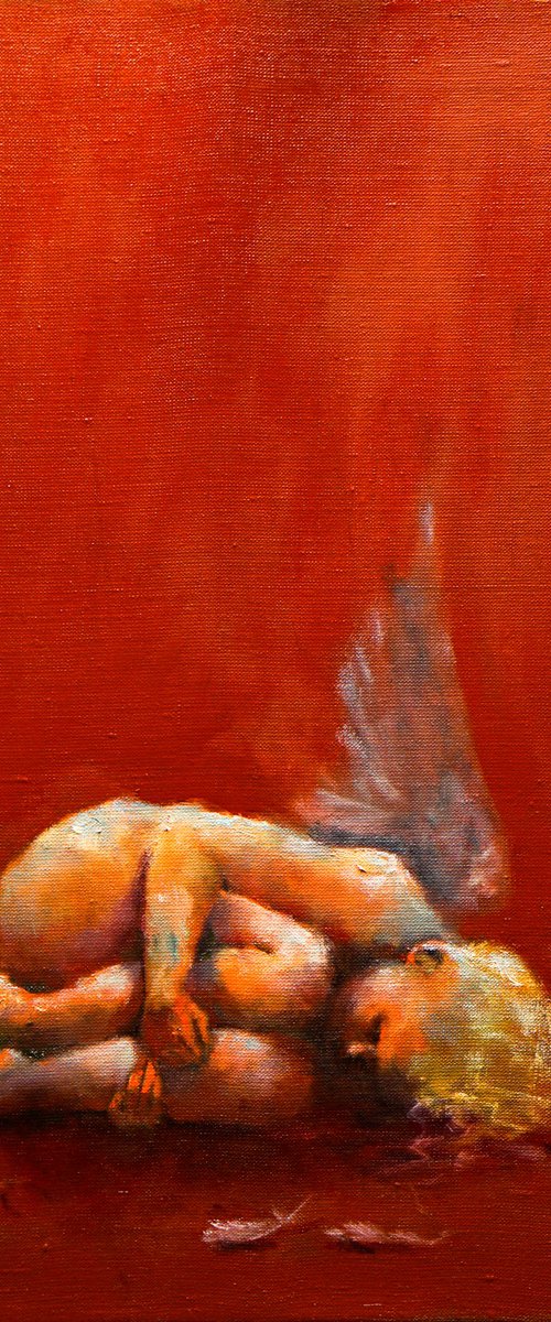 sleeping angel by pavel filin