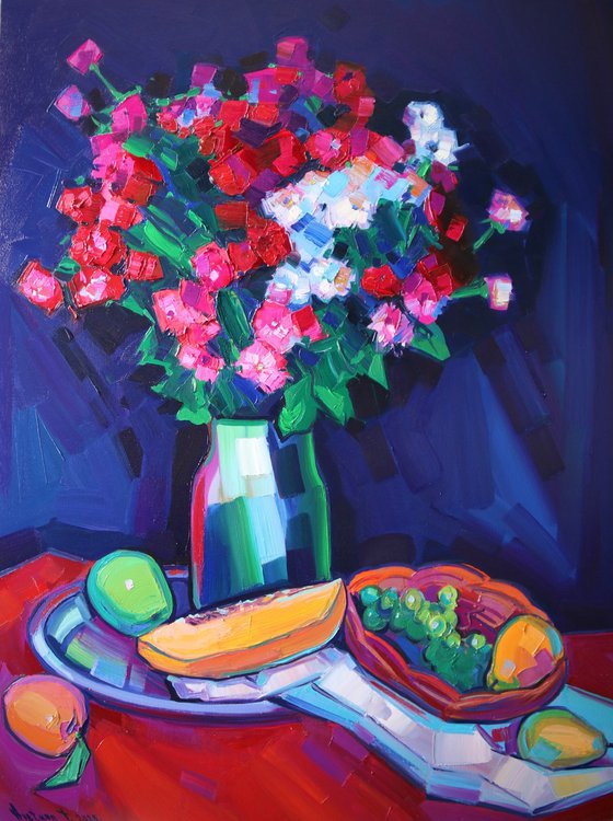 Still life with flowers