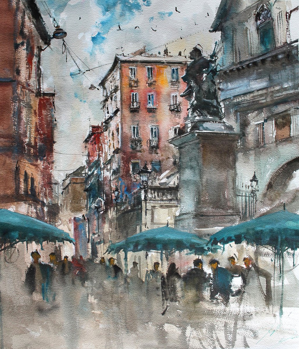 Napoli Squares and Streets by Maximilian Damico