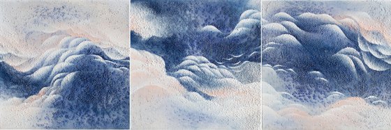 A torrent of love - triptych