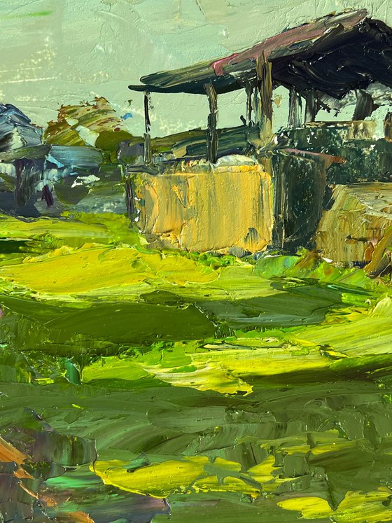 In the Village Courtyard