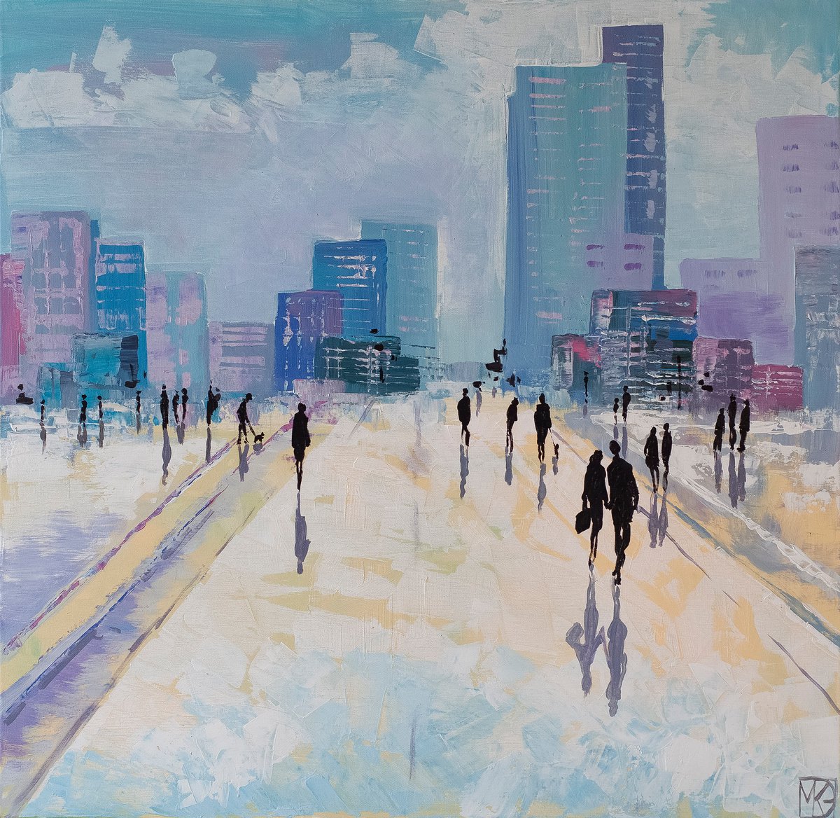 Blue smog by Maria Kireev