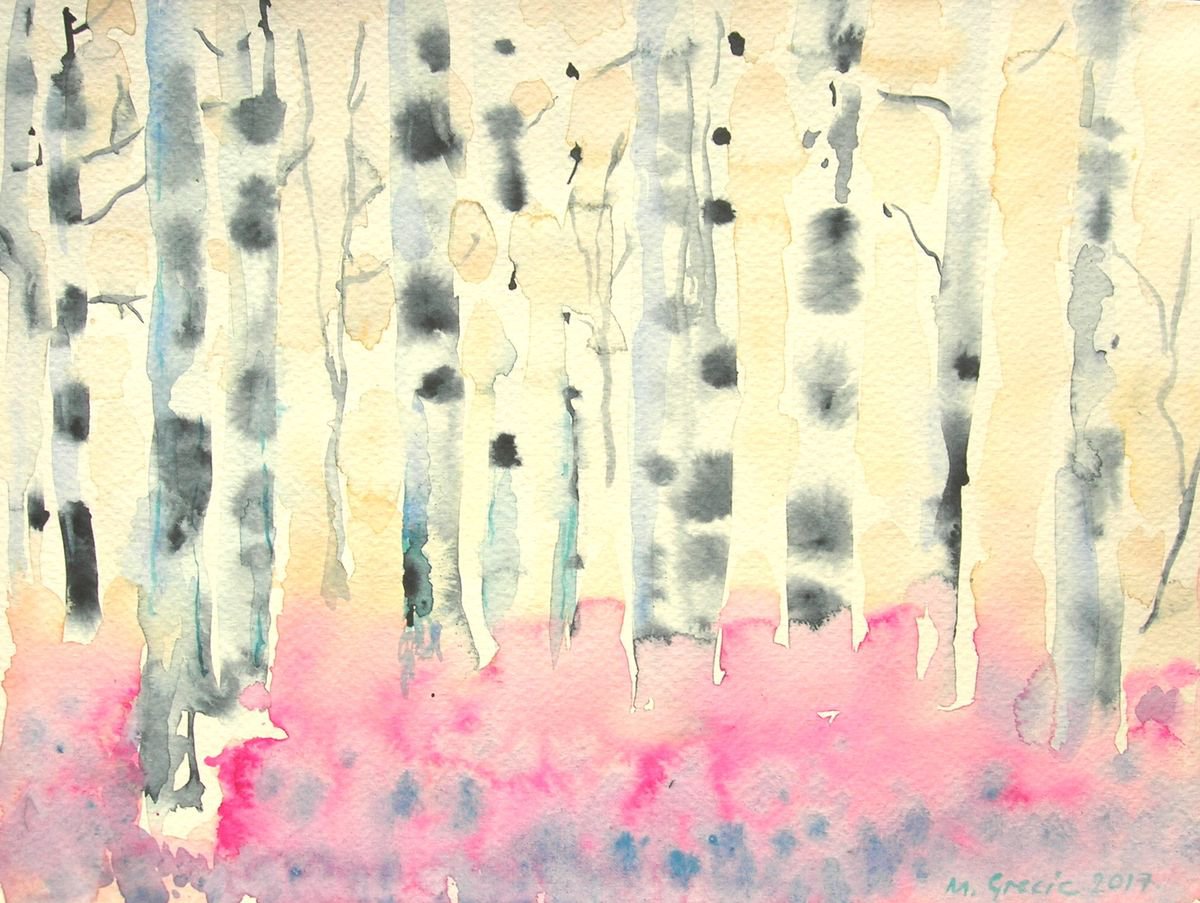 Celestial forest by Maja Grecic