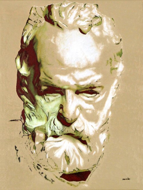 Inspiré du Victor Hugo de Rodin by Mercédès Soret