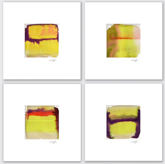 Meditations Collection 4 - 4 Abstract Paintings