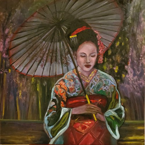 Geisha by Claudia Florentina Kusznirczuk
