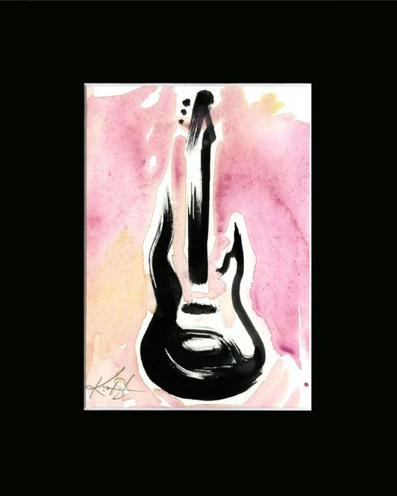 Guitar Collection - 3 Paintings