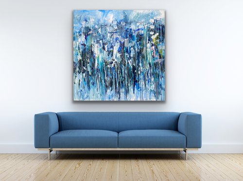 Waterfall Blue by Annette Spinks