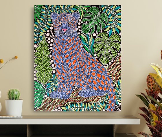 Leopard in the Lush Garden 2