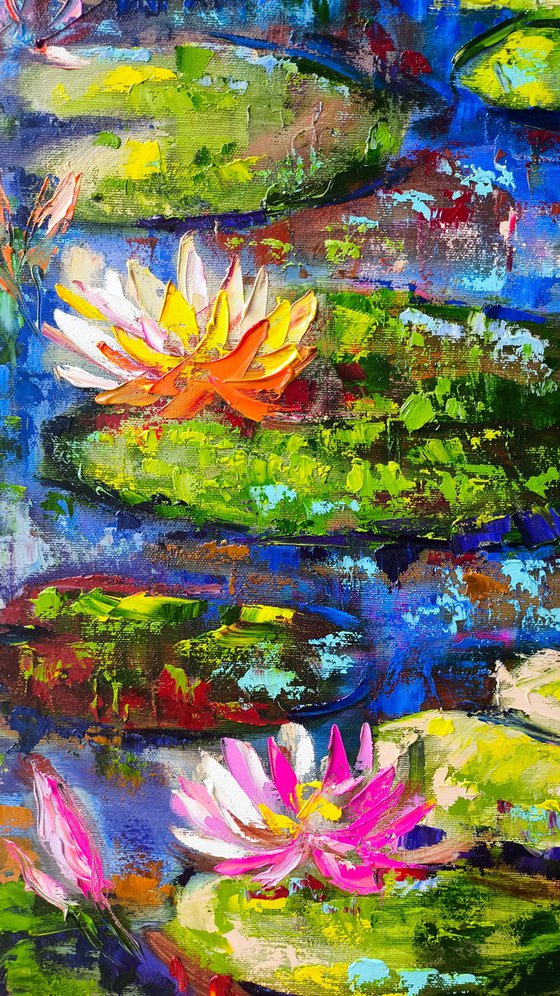 Wispers of water lilies