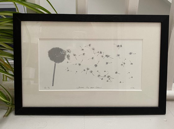 Borrow The Moon (Silver) FRAMED