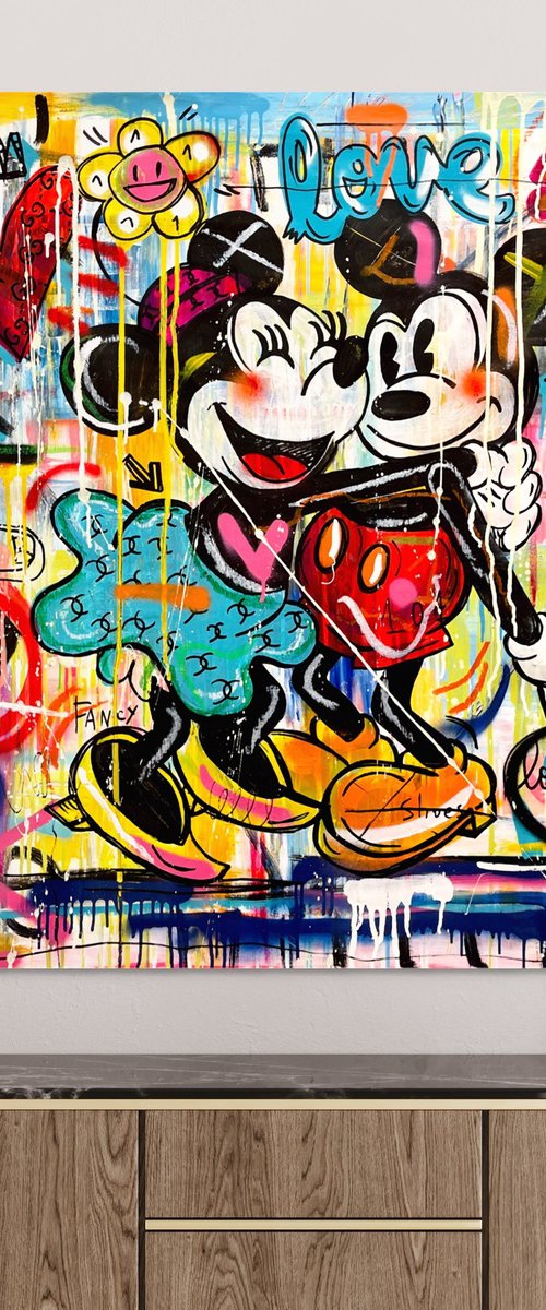 Love is Love Mickey by Mercedes Lagunas