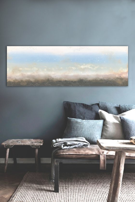 custom order India- calm morning breeze (150 x 50 cm) Dee Brown