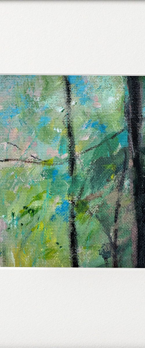 Bloomsbury inspired trees by Teresa Tanner