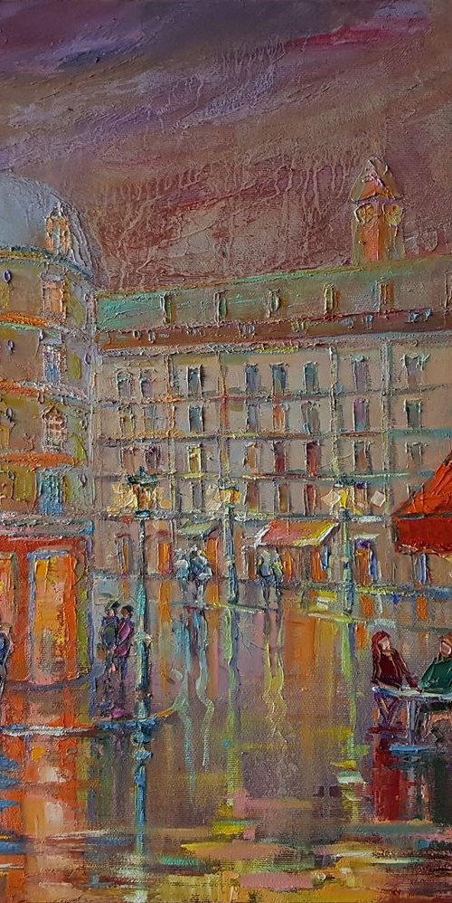 Night life by Mary Voloshyna