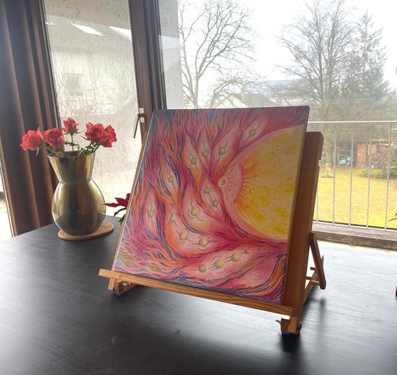 Unknown worlds. Feminine energy