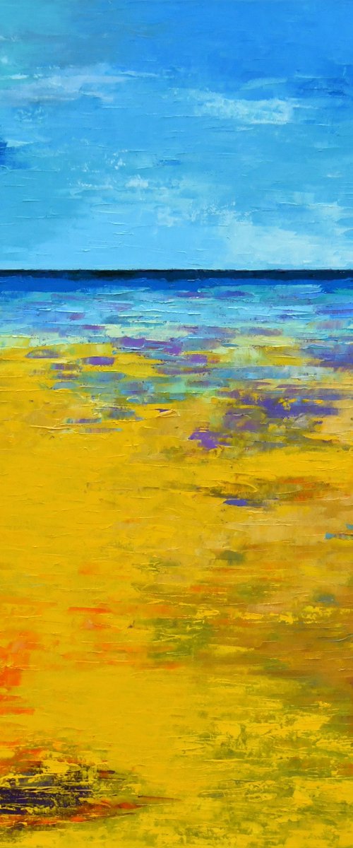 ref#:1238-40F (Seascape Yellow) by Saroja van der Stegen