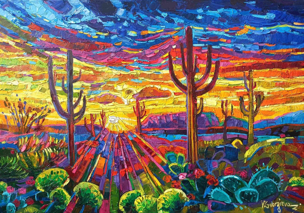 Arizona sunset 7 by Vanya Georgieva