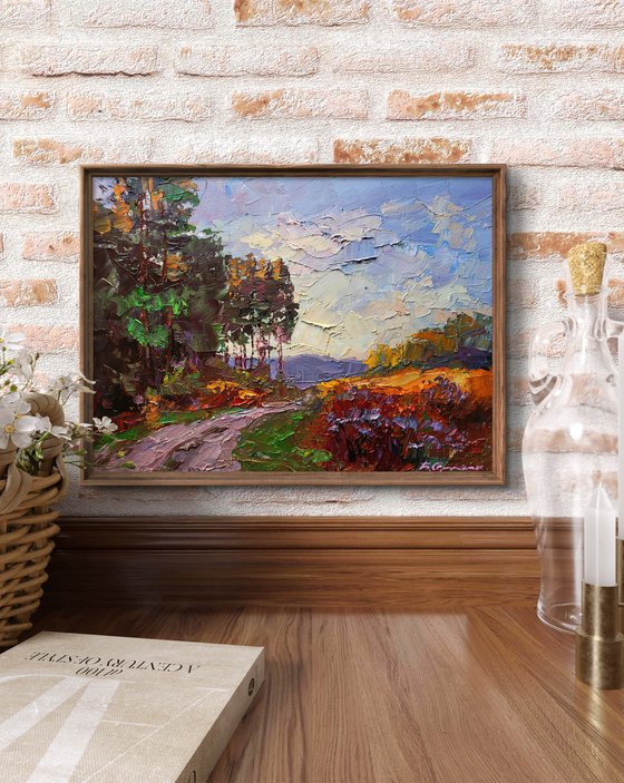 The road to the forest