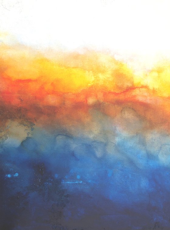 calm dusk (90 x 90 cm) Dee Brown Artworks