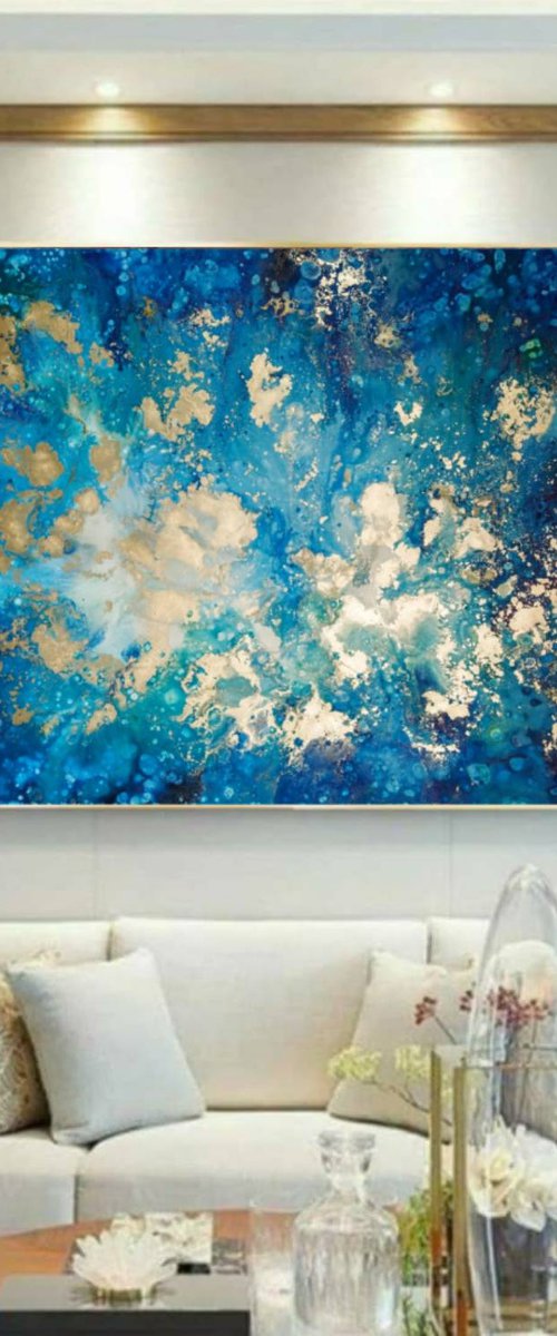 Rhodes (100x150cm) by Eleni Denart