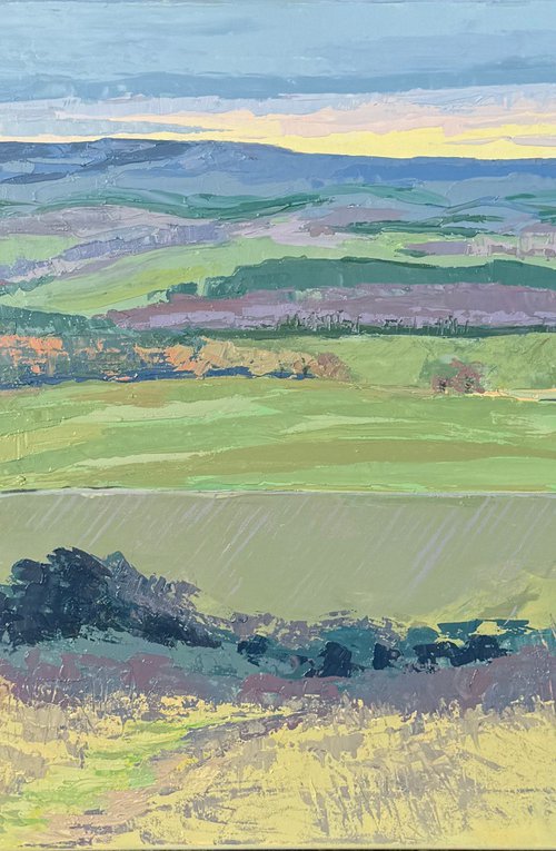Newlands Corner Surrey South Downs by Hannah  Bruce