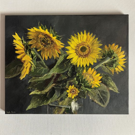 Sunflowers bouquet