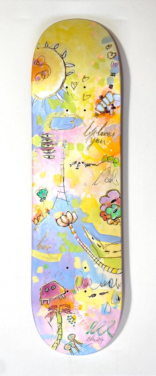 Life loves you #deck2 by Bea Schubert