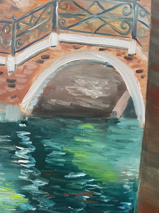 Smal bridge of Venice