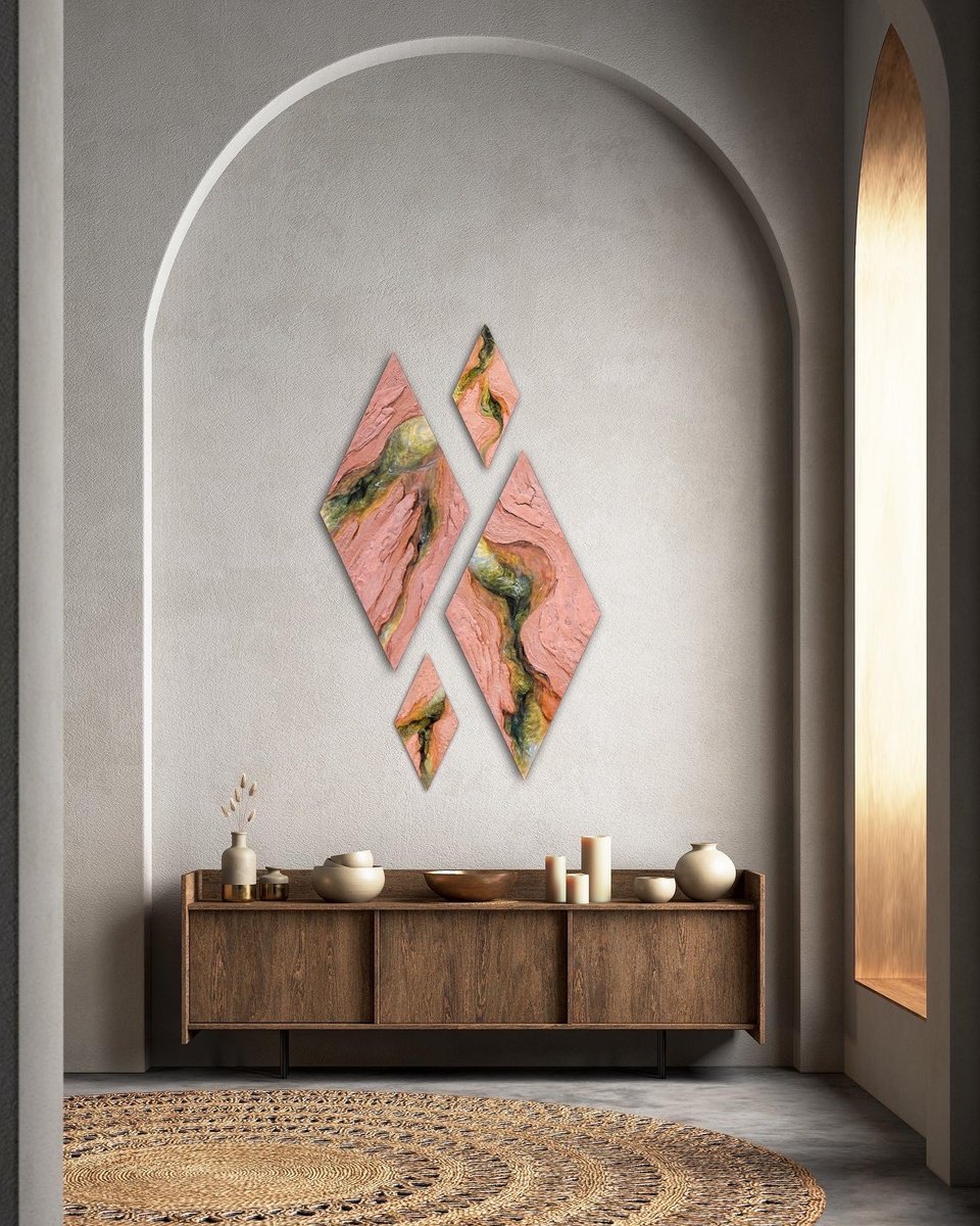 Wind & Rain By Kristi Rauckis, 30 X 77, Artwork For Sale On Artfinder