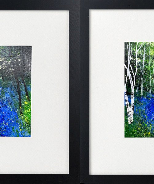 Two Bluebell views by Teresa Tanner