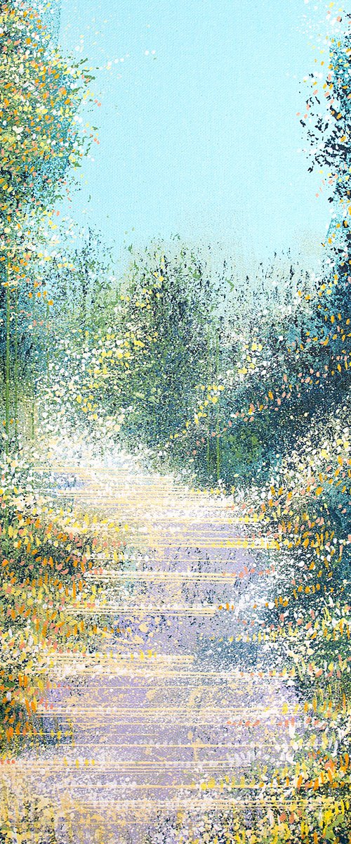 Late Summer Forest Trees by Marc Todd