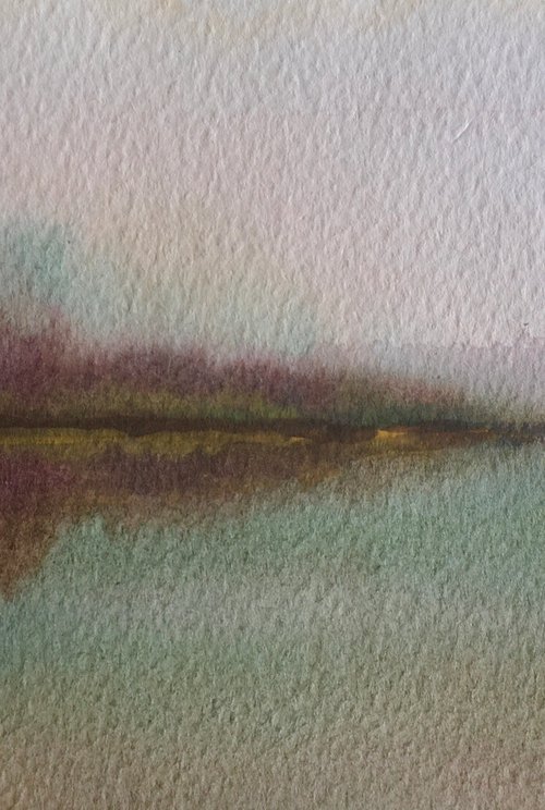 Colours of the lake by Samantha Adams