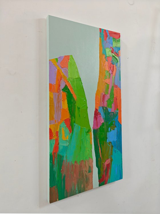 Daylight Dialogue of Two Cliffs