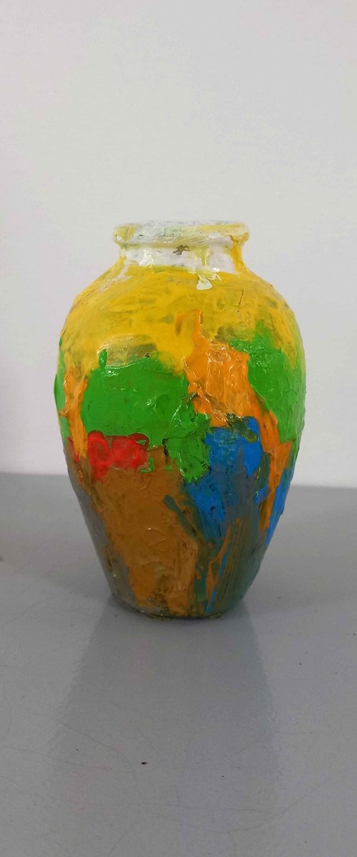 Spring on Vase by Abhishek Kumar