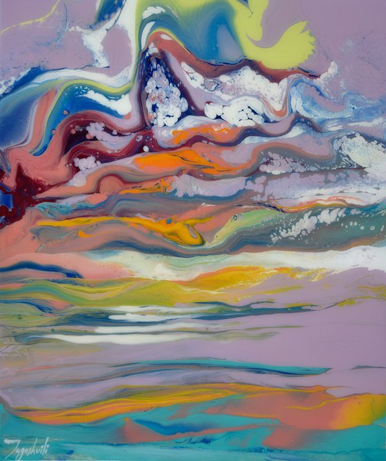 Violet Landscape