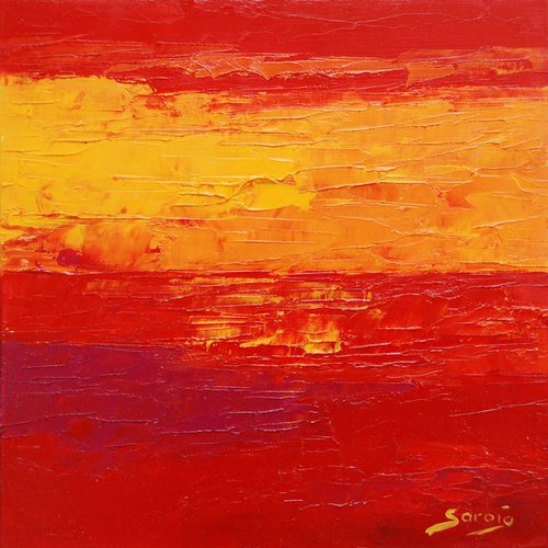 Red Red Sea (ref#:1279-19Q) by Saroja van der Stegen