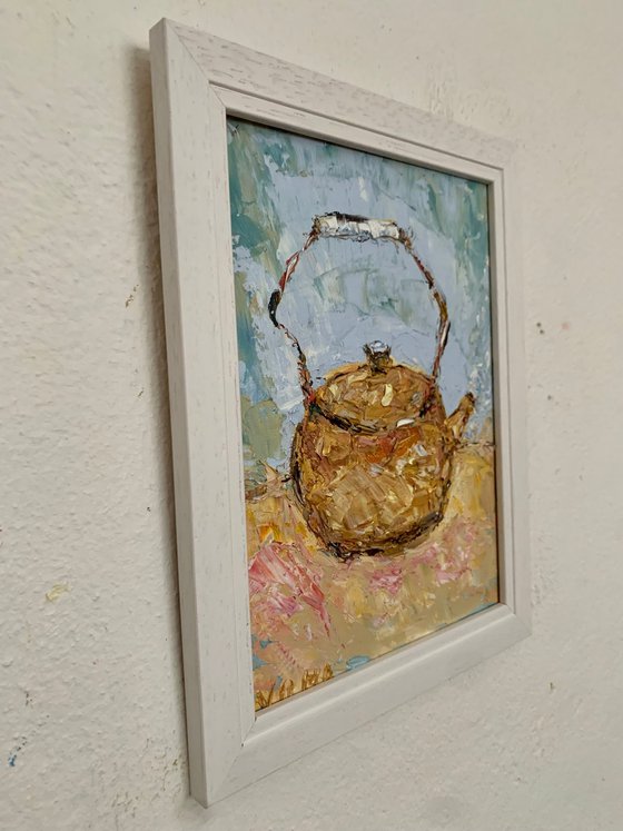 Still life with teapot