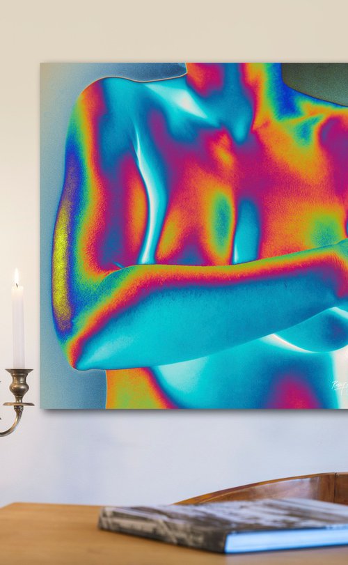 Colorfull Nude III by Robbert Frank Hagens