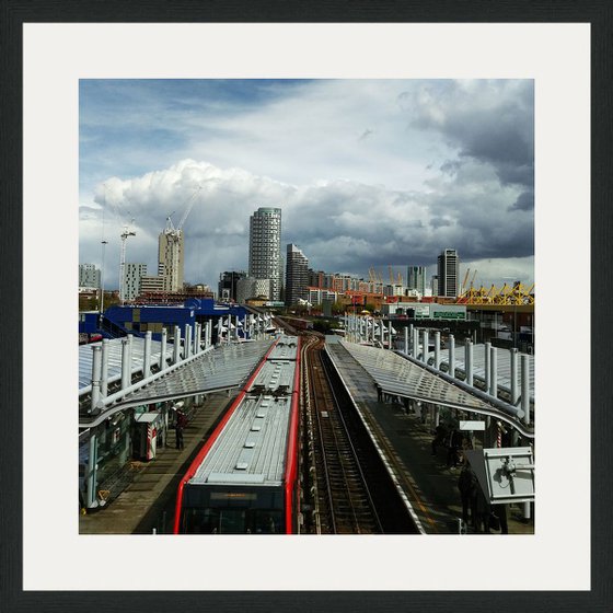 On Track, 16x16 Inches, C-Type, Framed